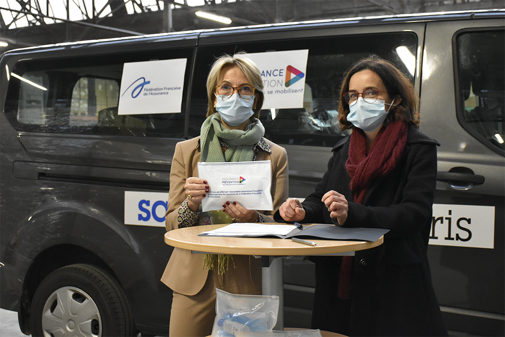 Mobilisation des assureurs aux côtés du Samusocial de Paris : 75 000 kits Prévention Covid distribués aux plus démunis